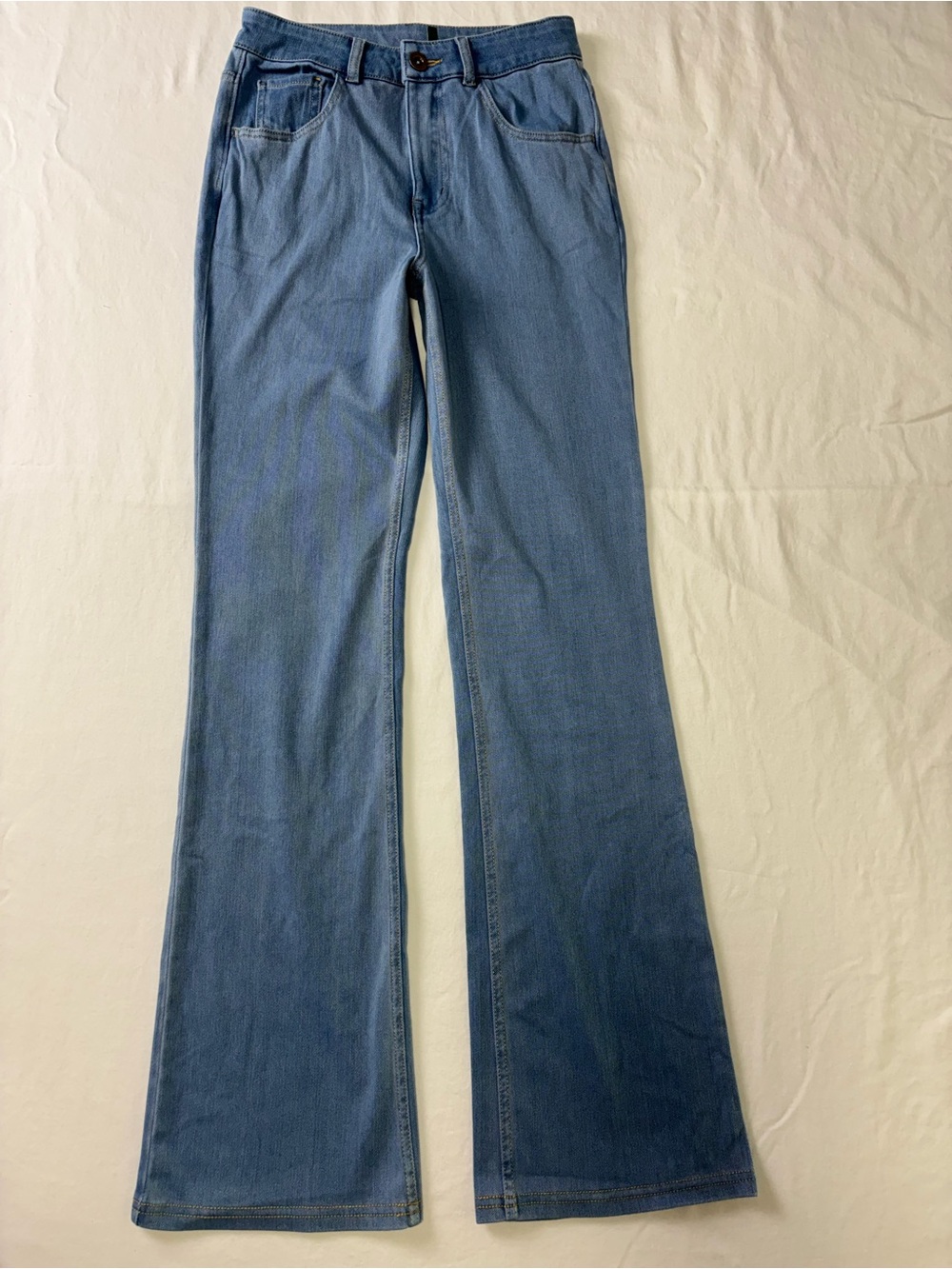 HALARA Light Blue Flare Jeans